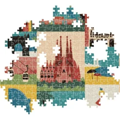 Clementoni - Puzzle 1000 piezas - Style in the City Barcelona