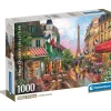 Clementoni - Puzzle 1000 piezas flores en Paris ㅤ