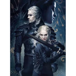 Clementoni - Puzzle de 1000 piezas: el hechicero multicolor ㅤ