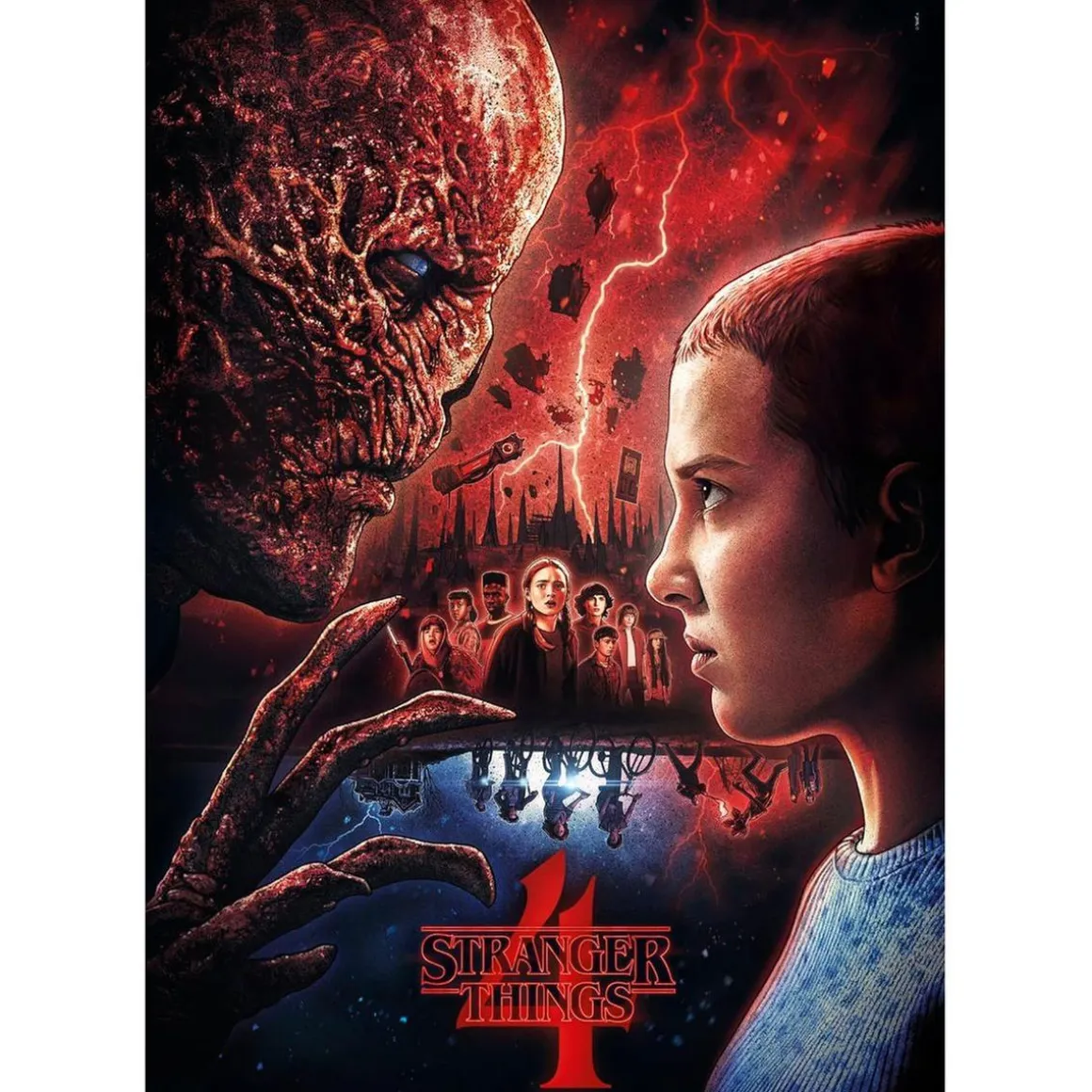 Clementoni - Puzzle de 1000 piezas: Stranger Things ㅤ