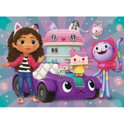 Clementoni - Puzzle Infantil 2x20 Piezas La Casa de Muñecas de Gabby ㅤ