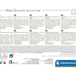 Clementoni - Rompecabezas de la gran ola de Hok - 1000 piezas, arte famoso ㅤ