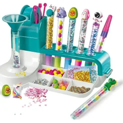 Clementoni - Set de manualidades: taller de bolígrafos creativos ㅤ