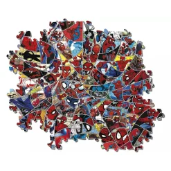 Clementoni - Spider-man - Puzzle Impossible Spiderman 1000 piezas Marvel ㅤ