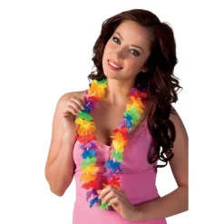 Collar hawaiano de flores