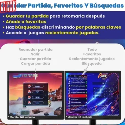 Consola de juego Pandora Box 3D 10.000 juegos