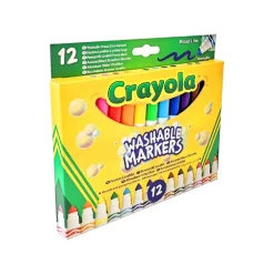 Crayola - Pack 12 Rotuladores Lavables