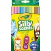 Crayola - Rotuladores lavables multicolor, set de 10 unidades ㅤ