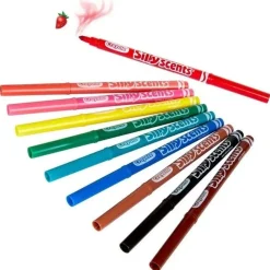 Crayola - Rotuladores lavables multicolor, set de 10 unidades ㅤ