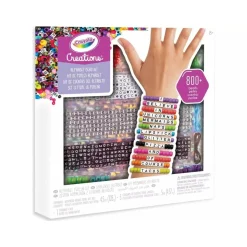 Crayola - Set de perlitas para crear pulseras, actividad creativa
