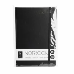 Cuaderno de notas 120 hojas - negro