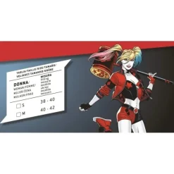 DC Cómics - Disfraz adulto de Harley Quinn Talla M (40-42)