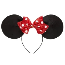 Diadema adulto orejas de ratón con lazo