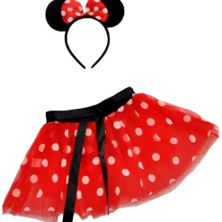 Disfraz Adulto en Rojo, Blanco y Negro XS ㅤ