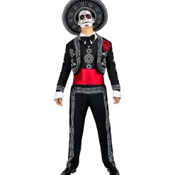 Disfraz Día de los Muertos hombre XXL