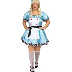 Disfraz de Alicia Deluxe para mujer XXL
