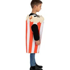 Disfraz de bolsa de palomitas para niños 7-12 años