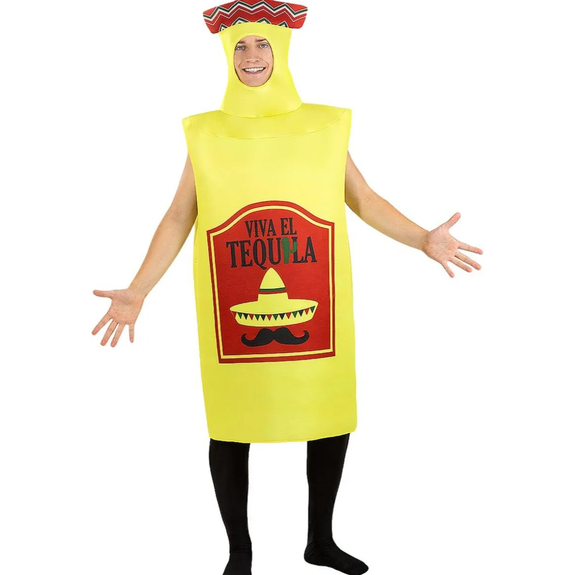 Disfraz de Botella de Tequila para adulto Talla única