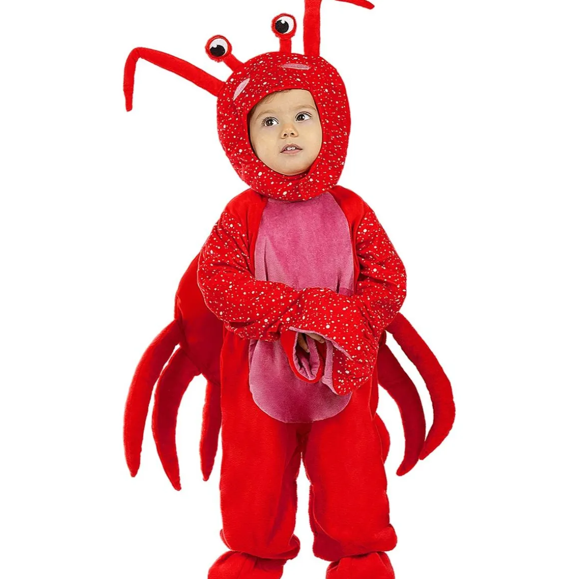 Disfraz de cangrejo bebé 6-12 meses