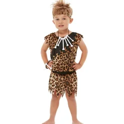 Disfraz de cavernícola para niños 10-12 años