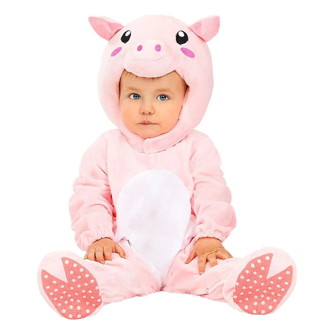 Disfraz de cerdo para bebé 0-6 meses