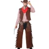 Disfraz de cowboy pistolero hombre L-XL