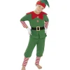 Disfraz de elfo navideño niño 10-12 años