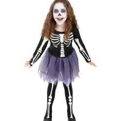 Disfraz de esqueleto niña 3-4 años