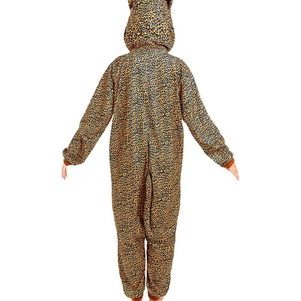 Disfraz de leopardo onesie para adulto L-XL