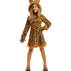 Disfraz de leopardo para niña 5-6 años