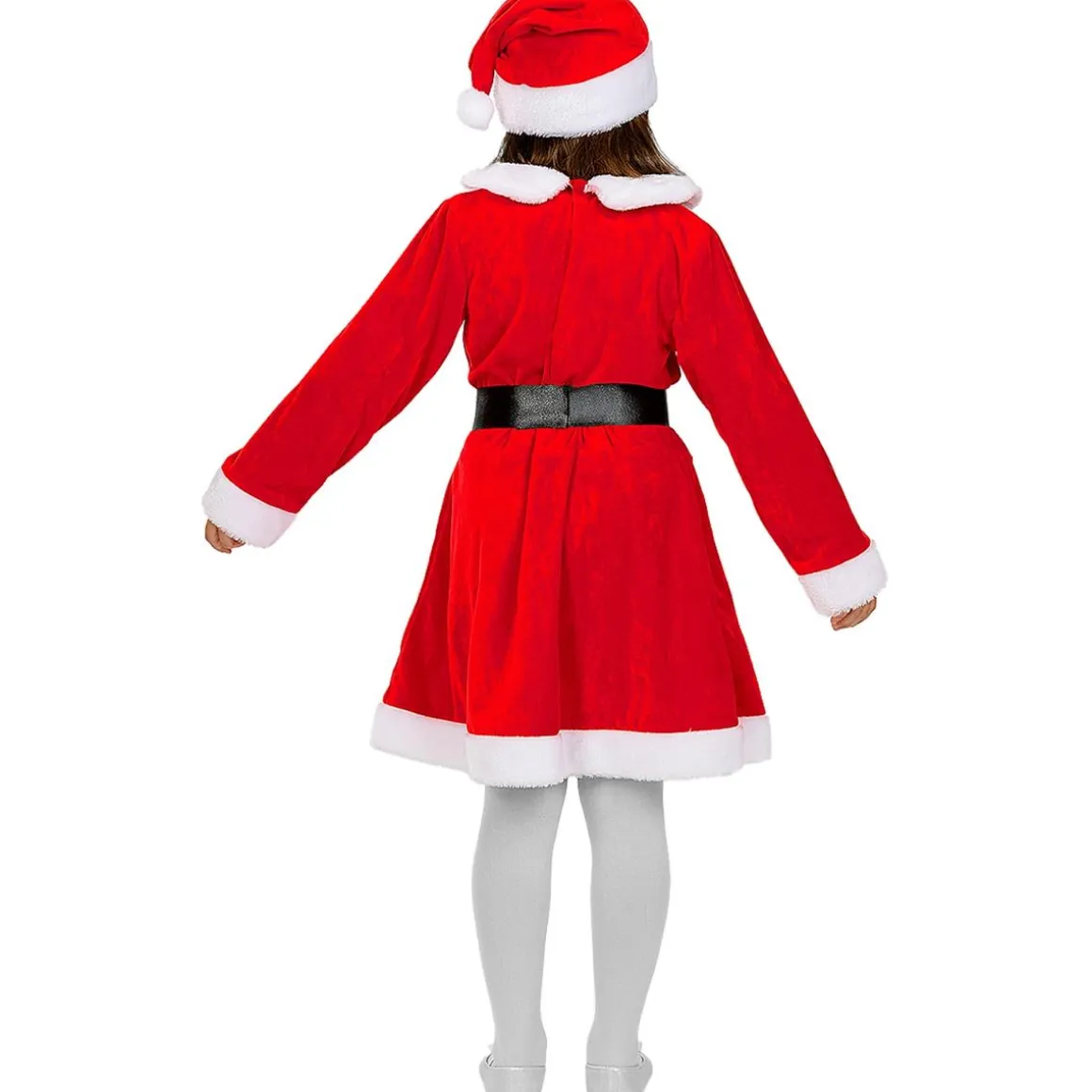 Disfraz de Mamá Noel Deluxe niña 7-9 años