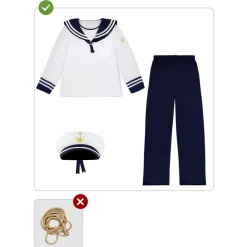 Disfraz de marinero para hombre XL