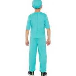 Disfraz de médico cirujano para niños 7-9 años