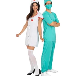 Disfraz de médico para adulto L-XL
