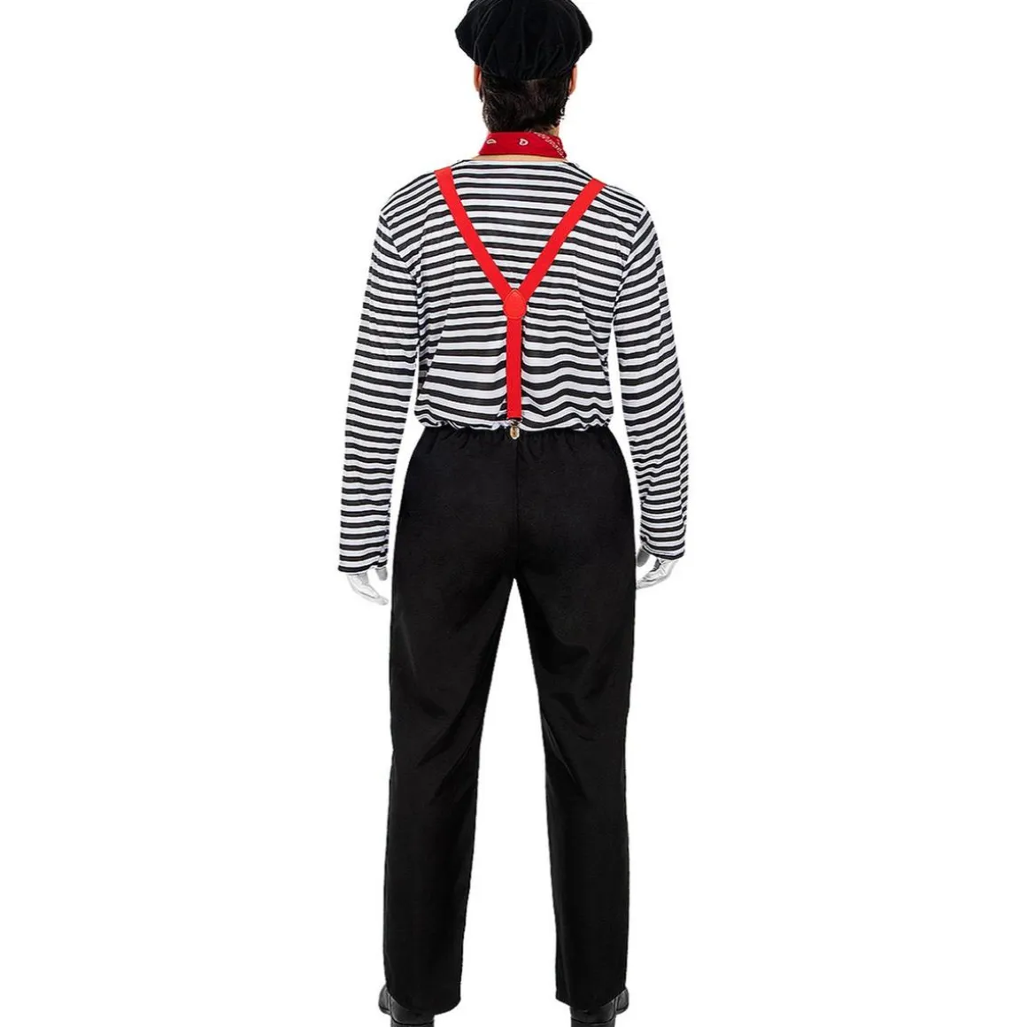 Disfraz de mimo para hombre L-XL