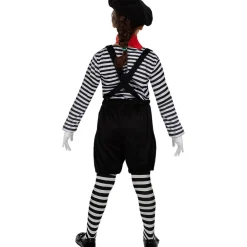 Disfraz de mimo para niña 5-6 años