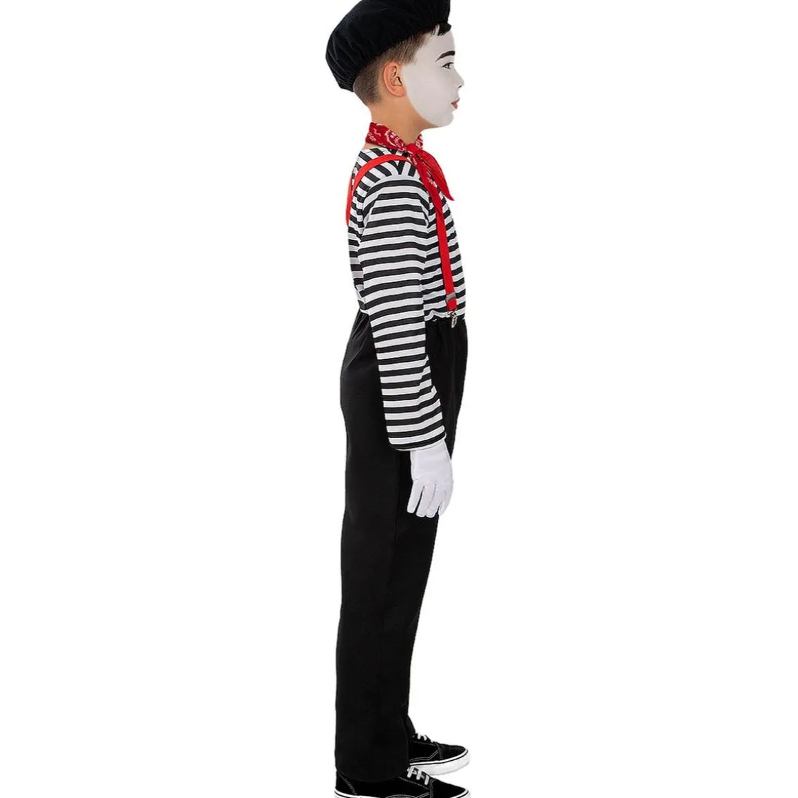 Disfraz de mimo para niño 10-12 años