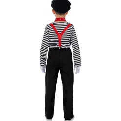 Disfraz de mimo para niño 10-12 años