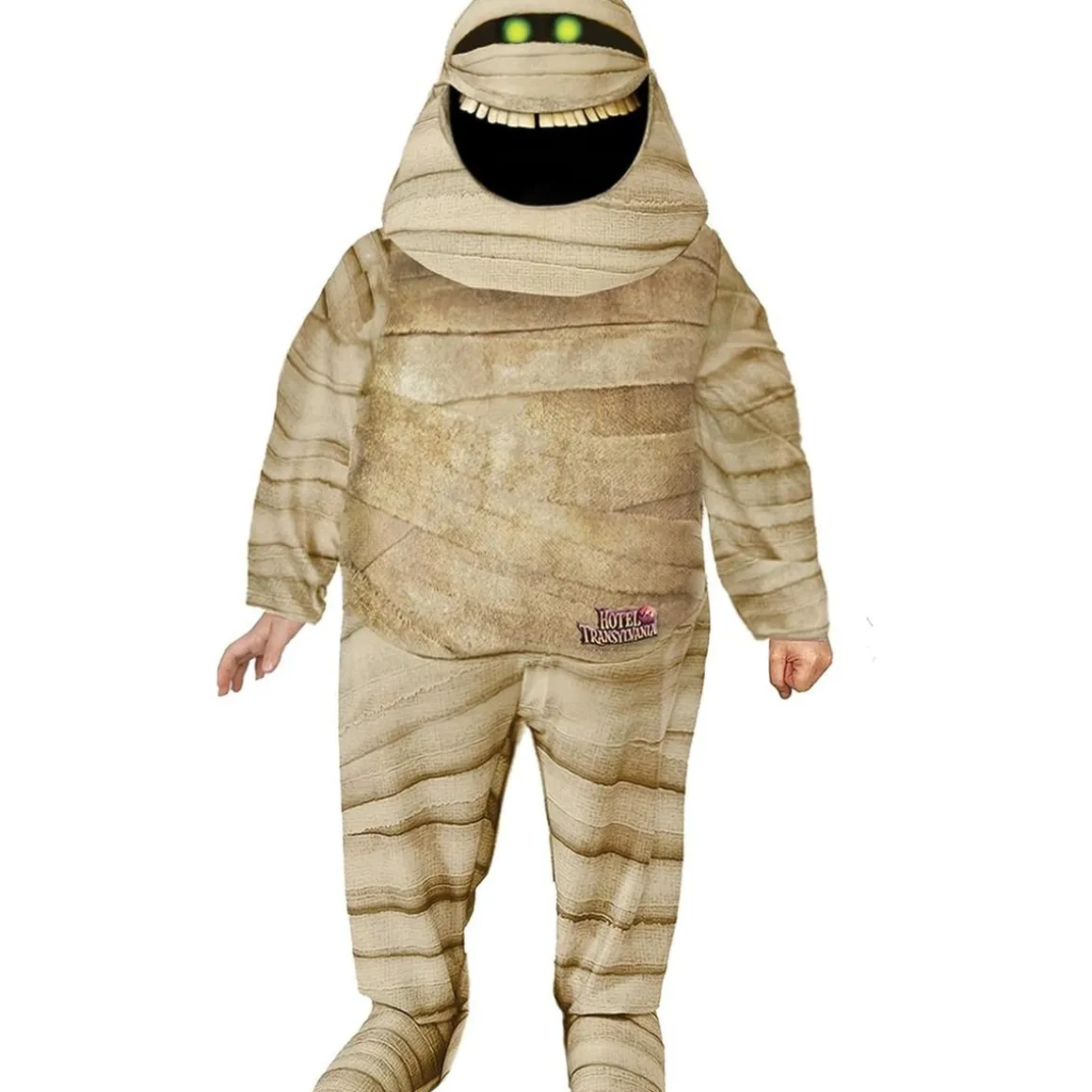 Disfraz de momia con máscara para niño ㅤ