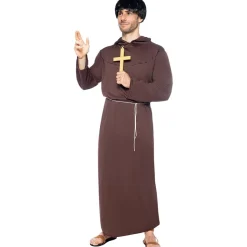Disfraz de monje para adulto M-L