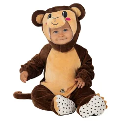 Disfraz de mono bebé 6-12 meses