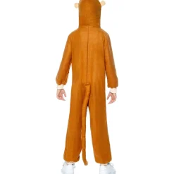 Disfraz de mono onesie para niños 7-9 años