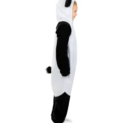 Disfraz de oso panda onesie para niños 10-12 años