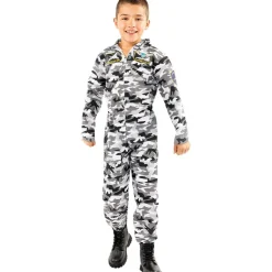 Disfraz de piloto de caza para niño 7-9 años