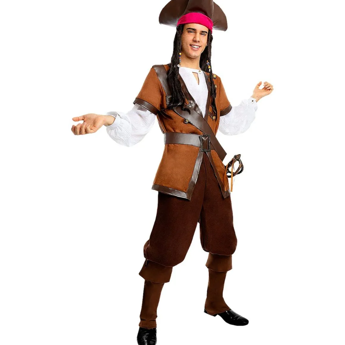 Disfraz de pirata para hombre - Colección Caribe XL