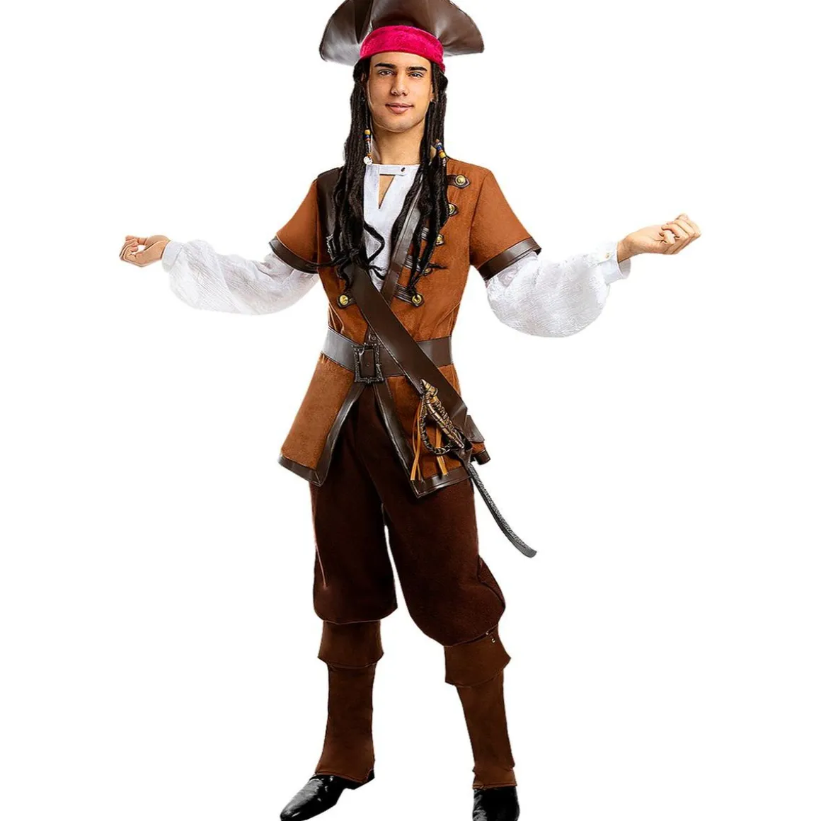 Disfraz de pirata para hombre - Colección Caribe XL