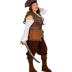 Disfraz de pirata para mujer- Colección Caribe XS