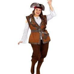 Disfraz de pirata para mujer- Colección Caribe XS