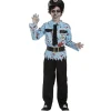Disfraz de Policía Zombie (7-9 años)