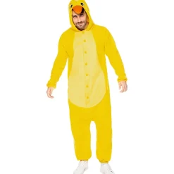 Disfraz de pollito onesie para adulto L-XL